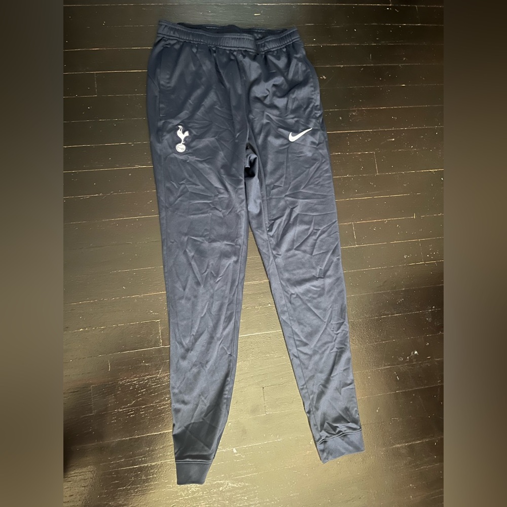 Nike Mens Slim Fit Dark Blue Dri-Fit Joggers Size Medium